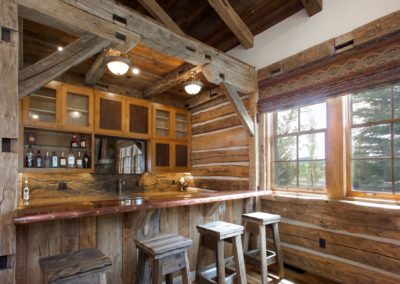 Beautiful Montana Rustic Lumber Kitchen